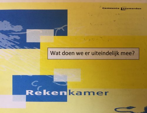 Rondetafelgesprek Evaluatie Rekenkamer Leeuwarden